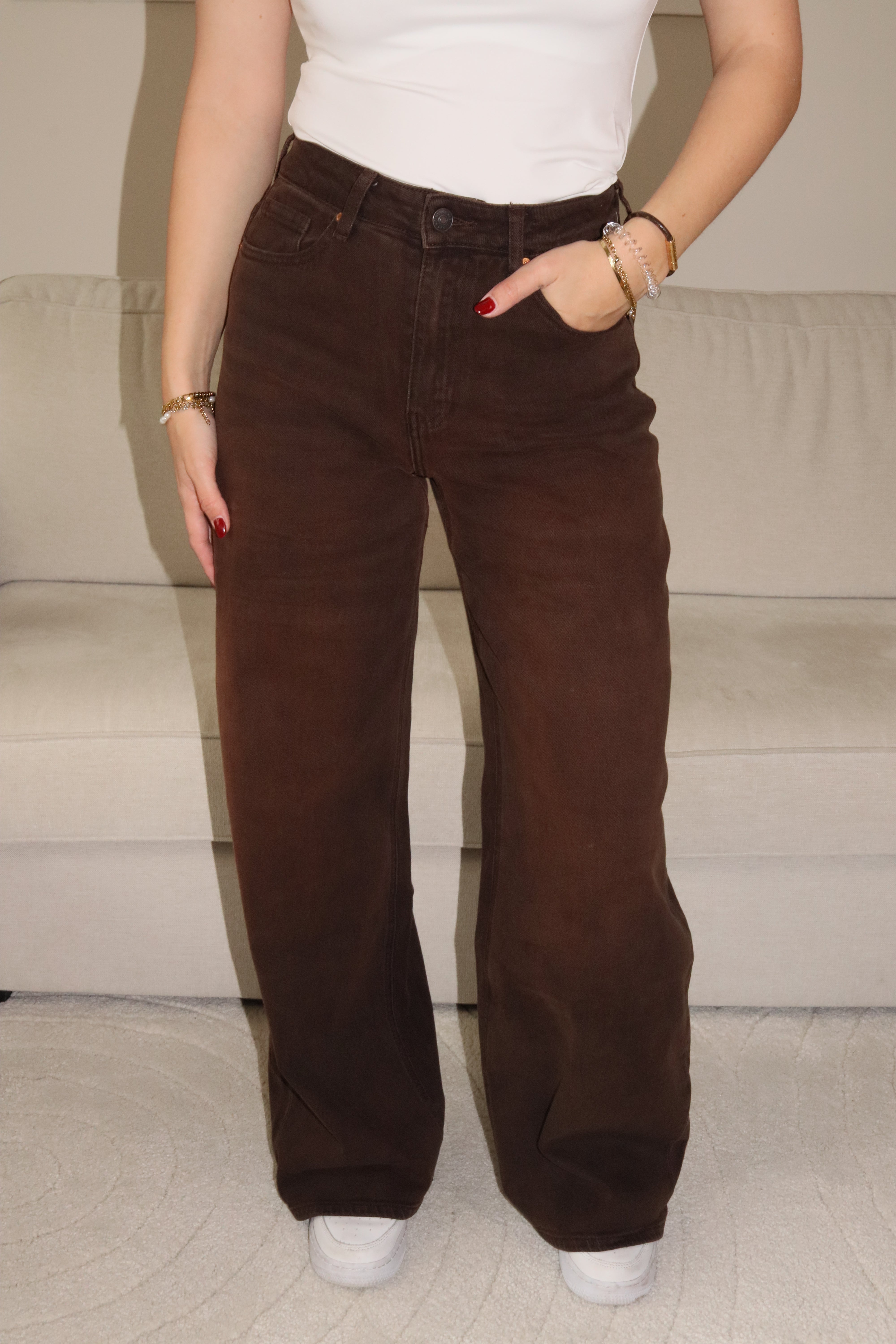 Riley wide leg jeans