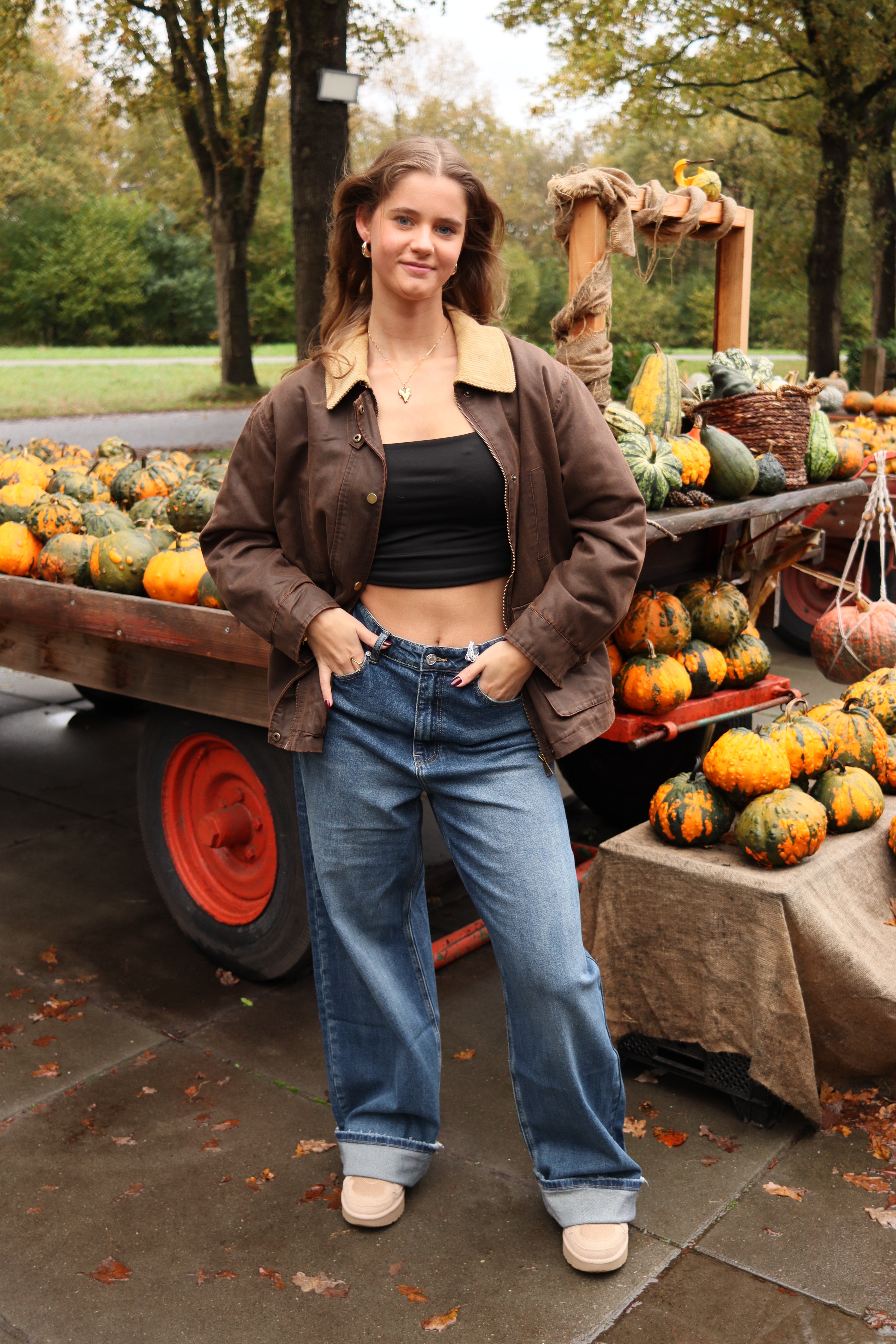 Donna wide leg jeans