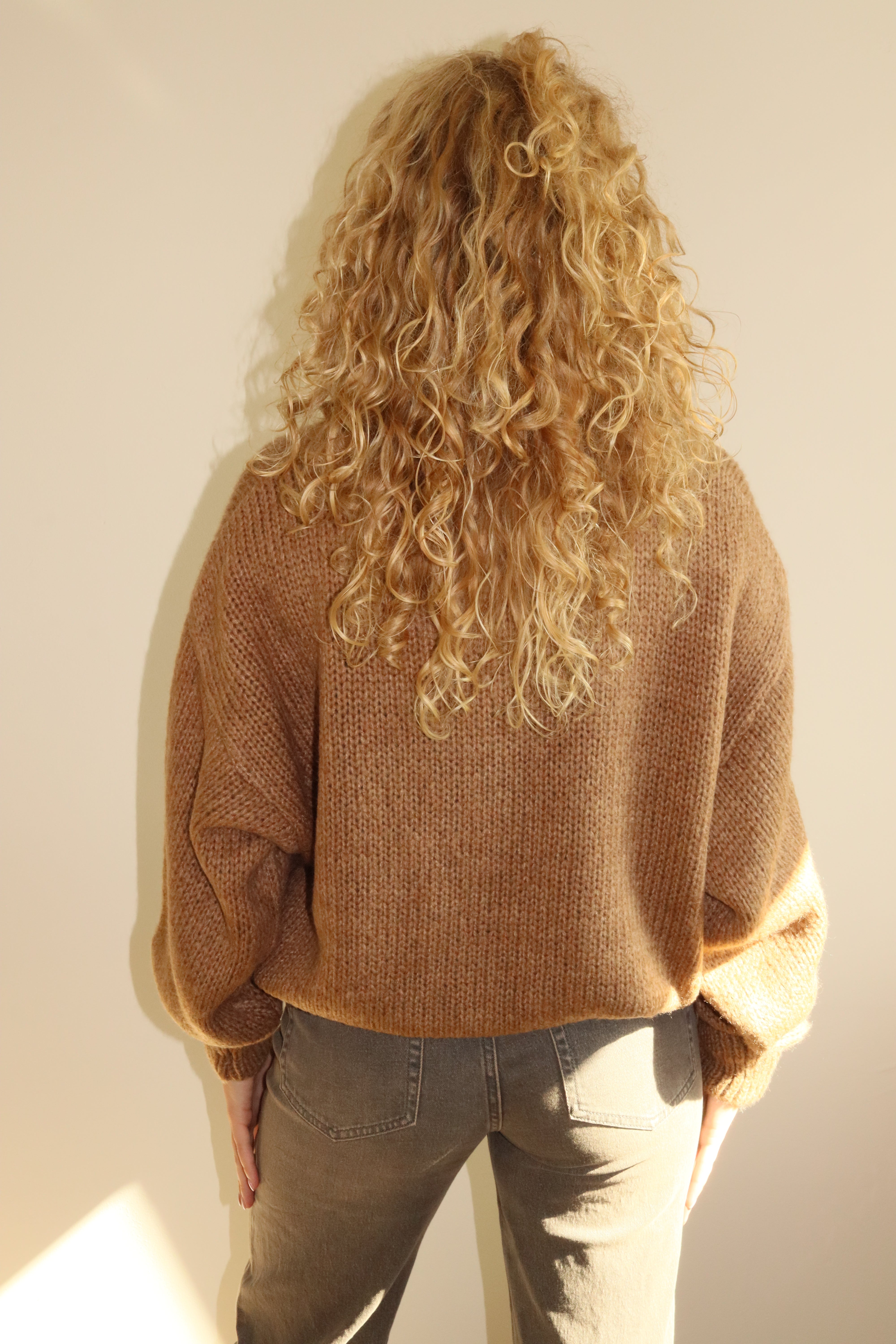 Sophia Knit Light Brown