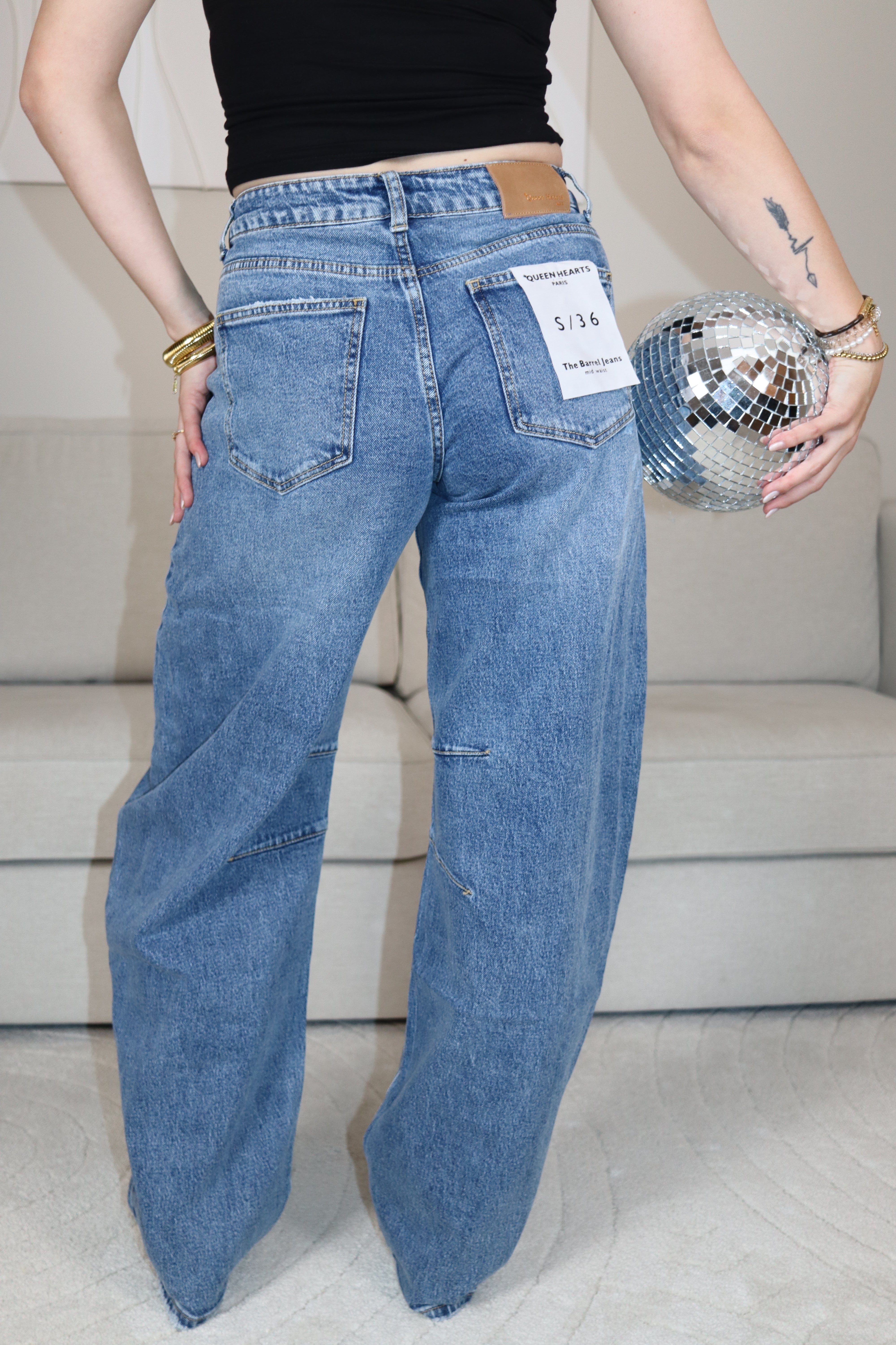 Leah balloon jeans