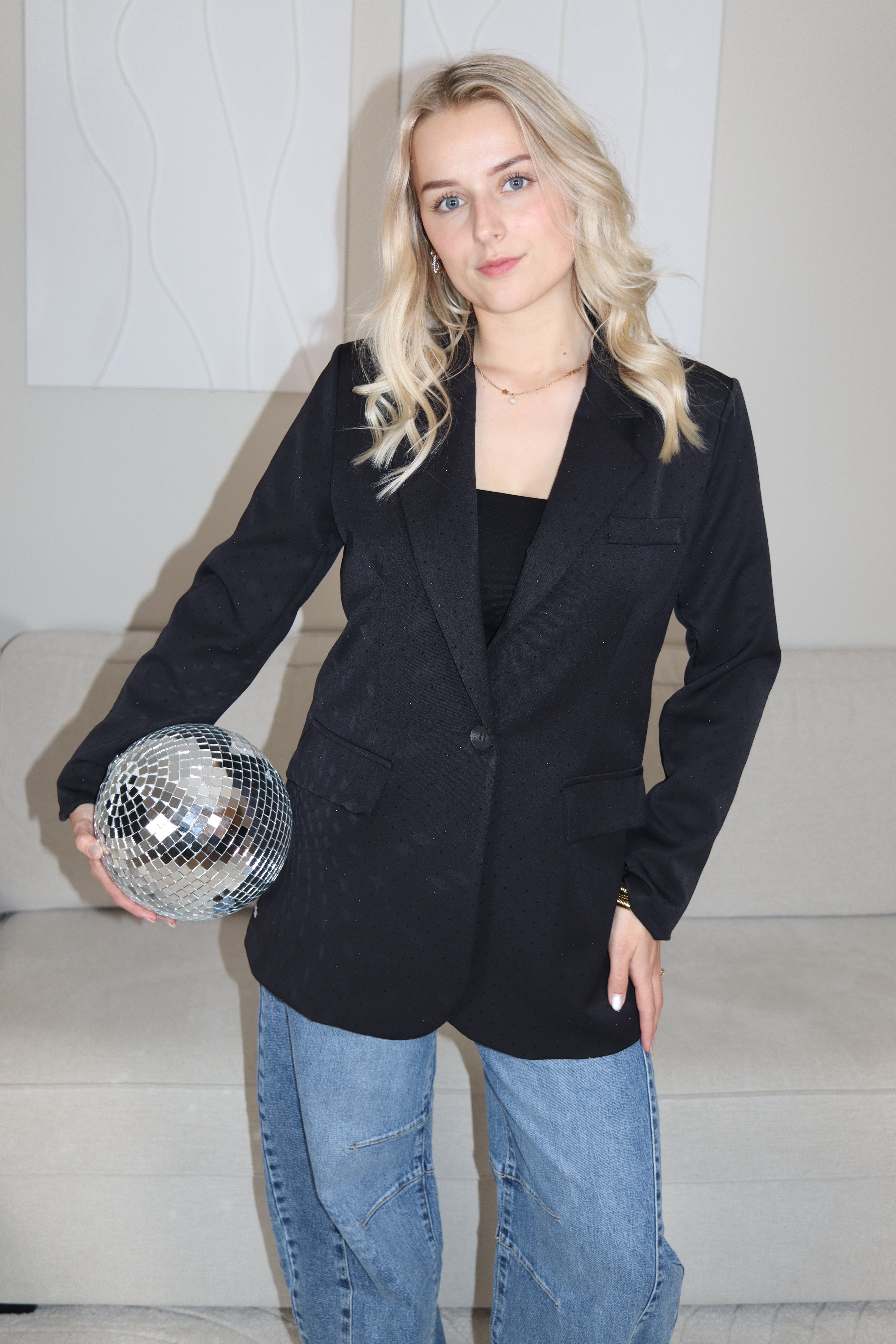 Midnight Sparkle Blazer