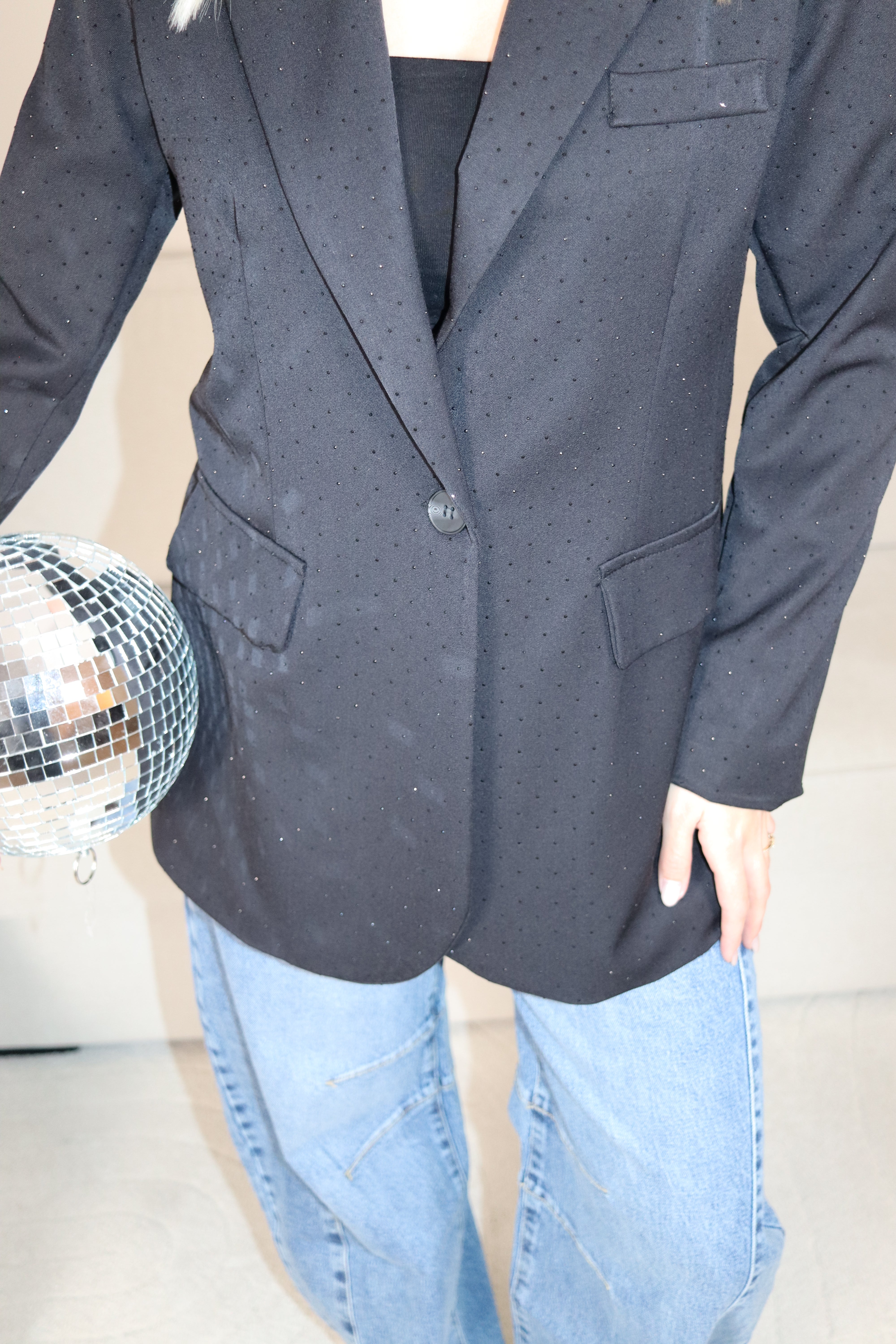 Midnight Sparkle Blazer