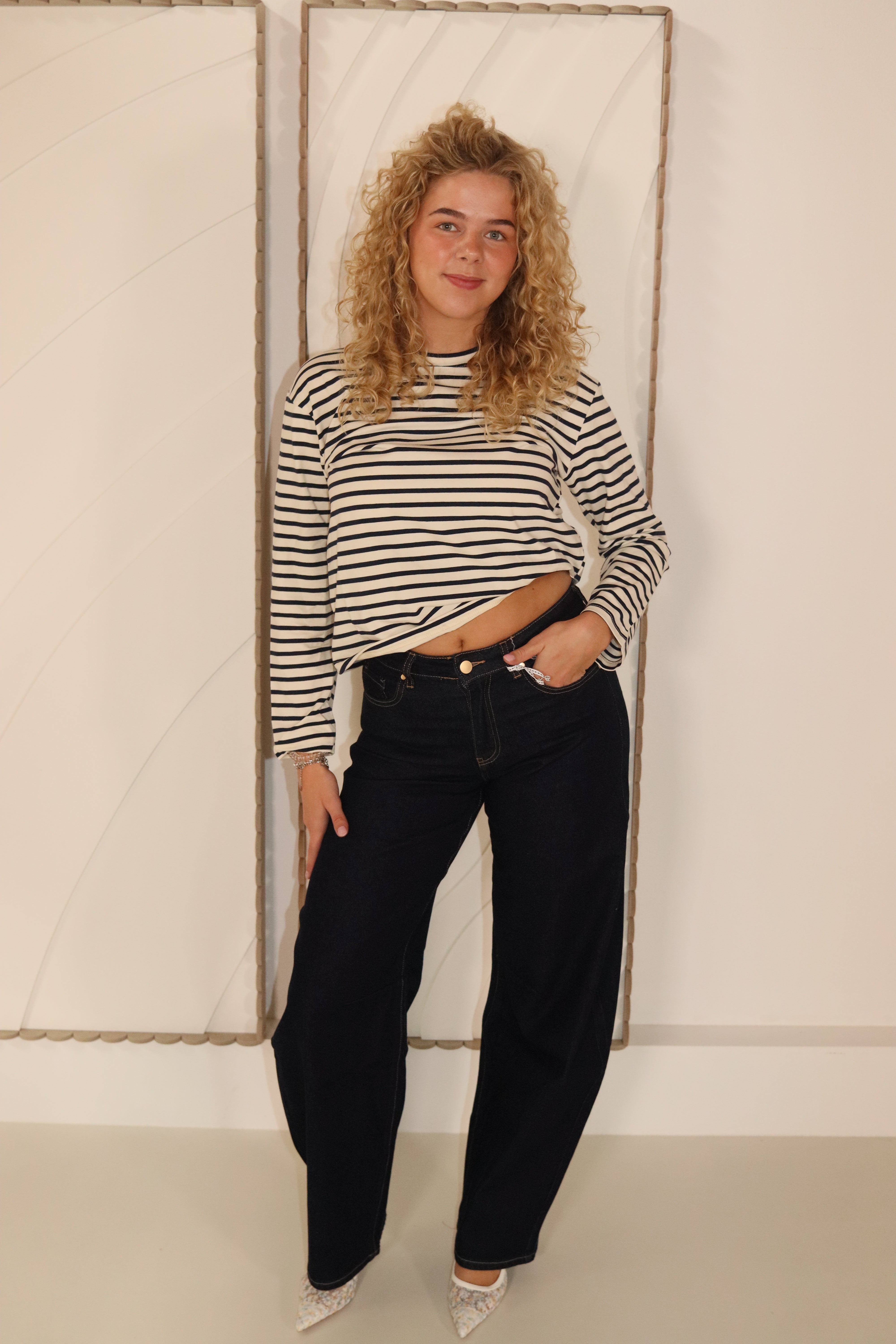 Balloon Jeans Dark Blue