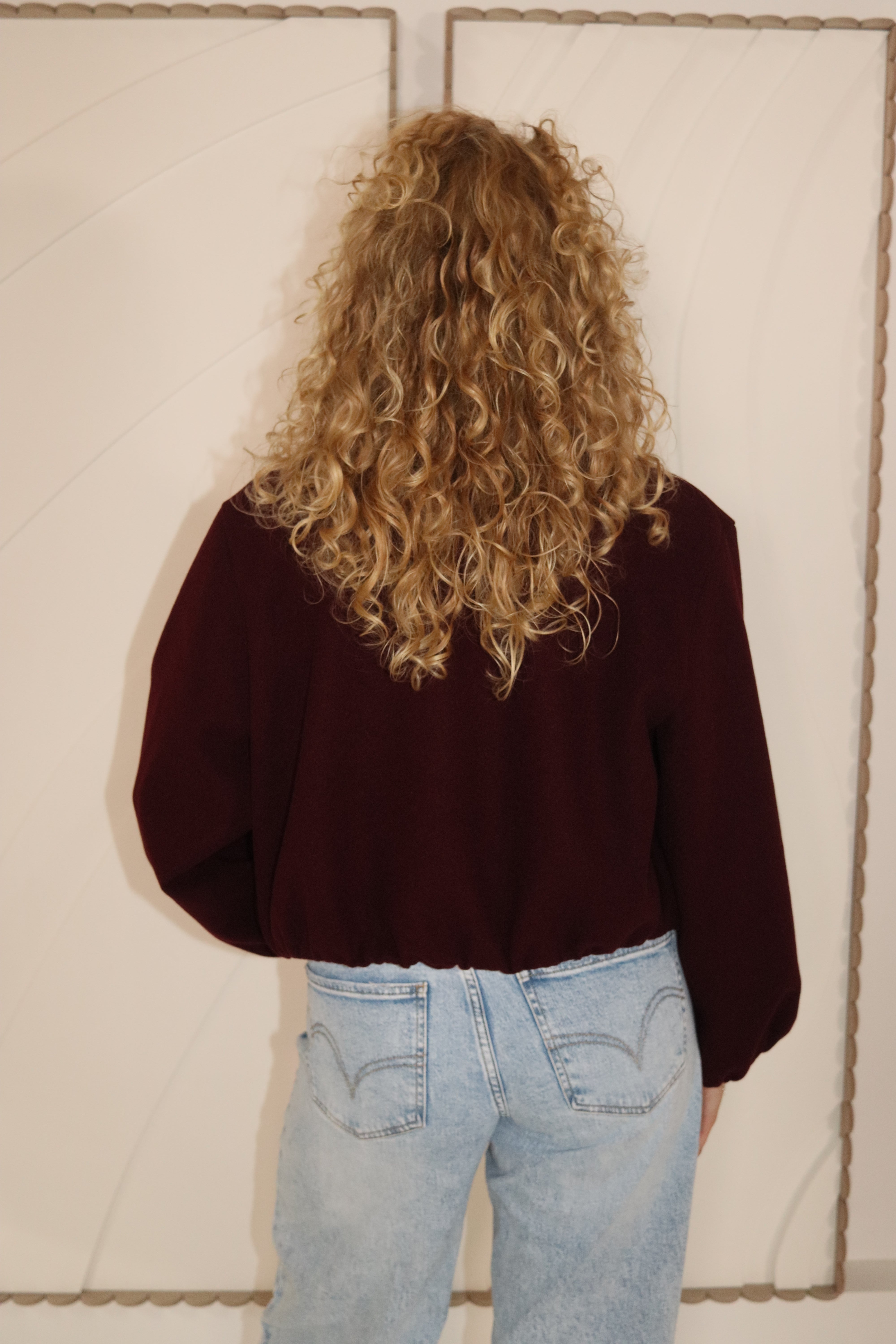 Livia Jacket Bordeauxrood