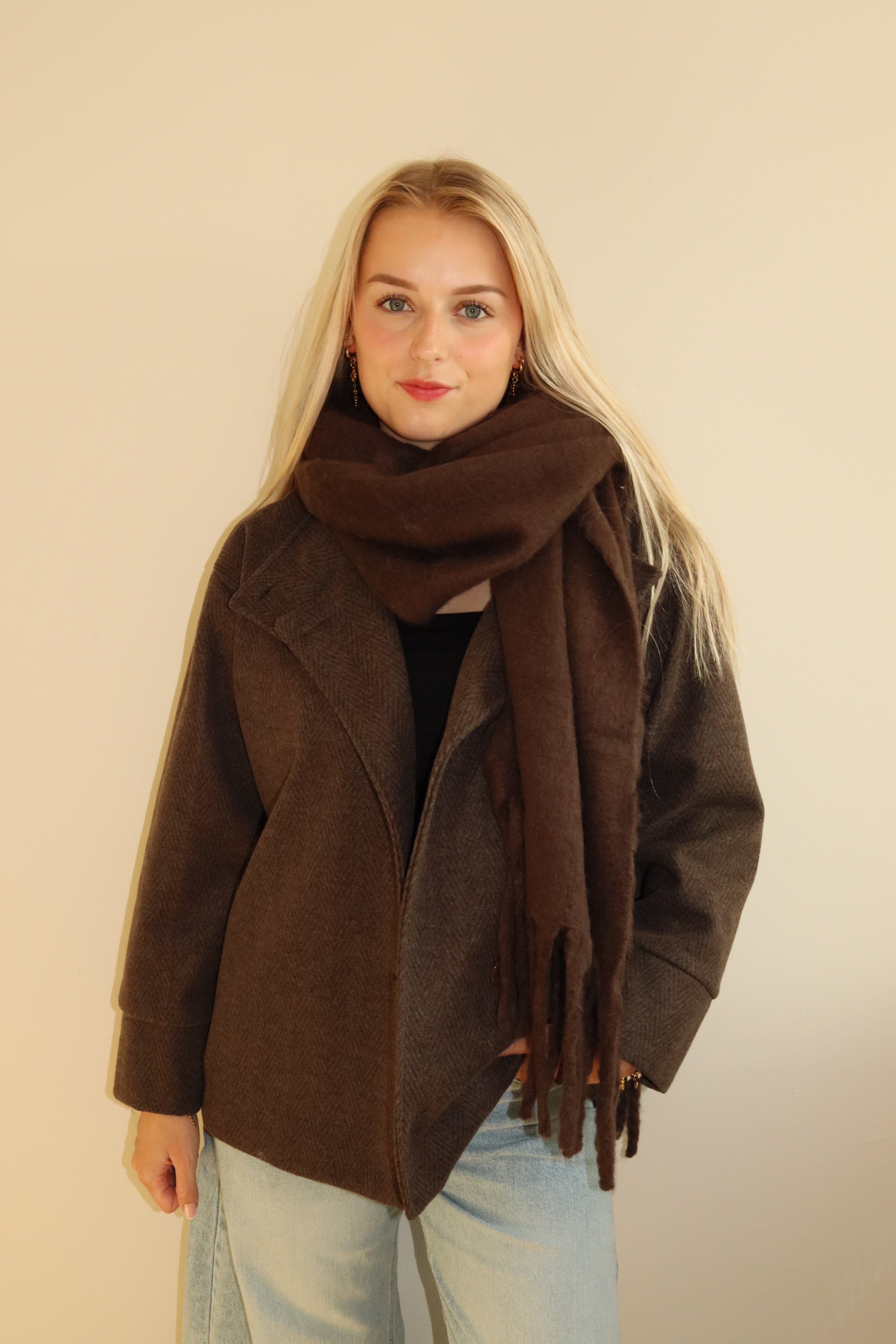 Scarf Brown