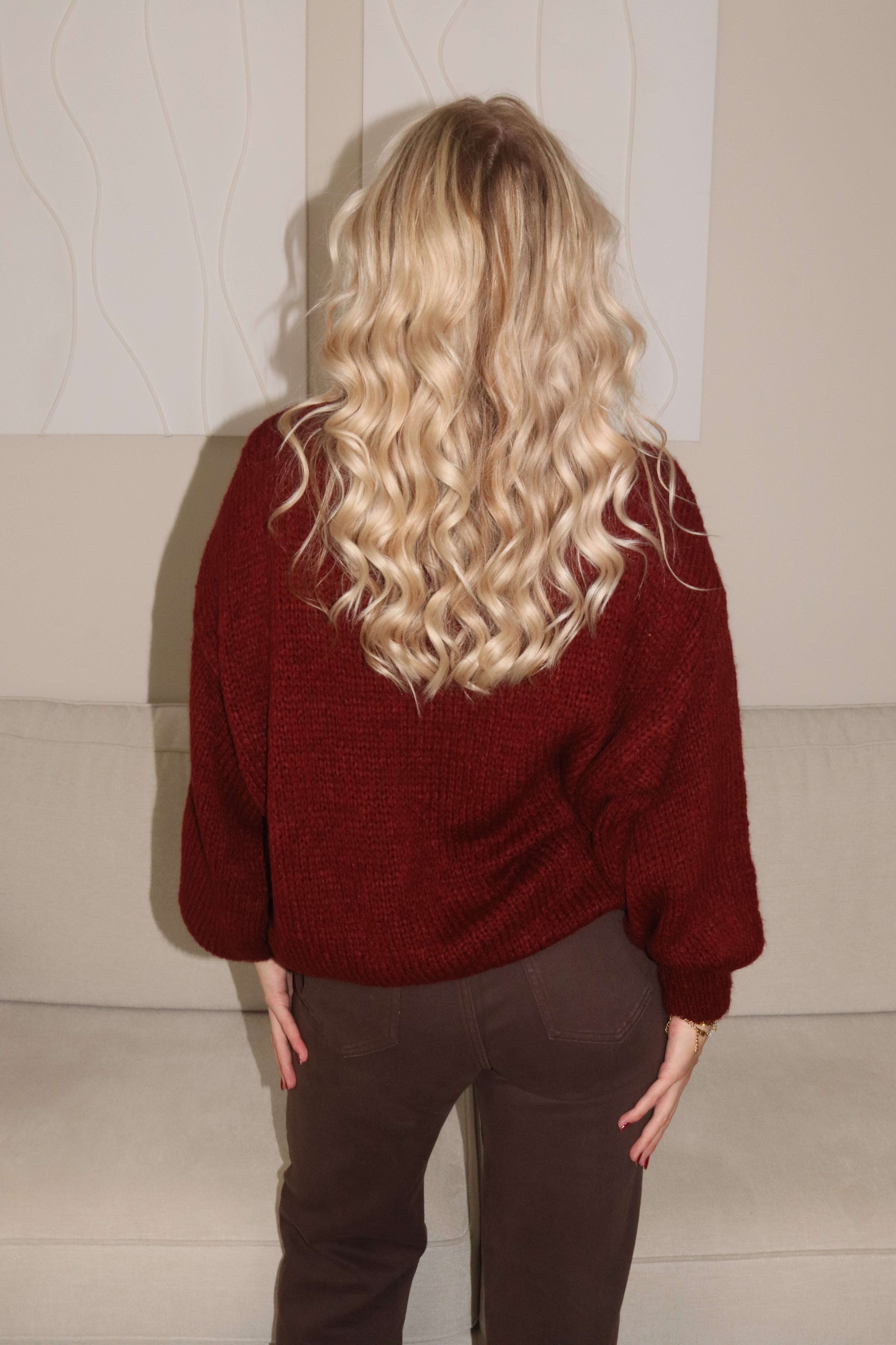 Sophia Knitt Bordeaux
