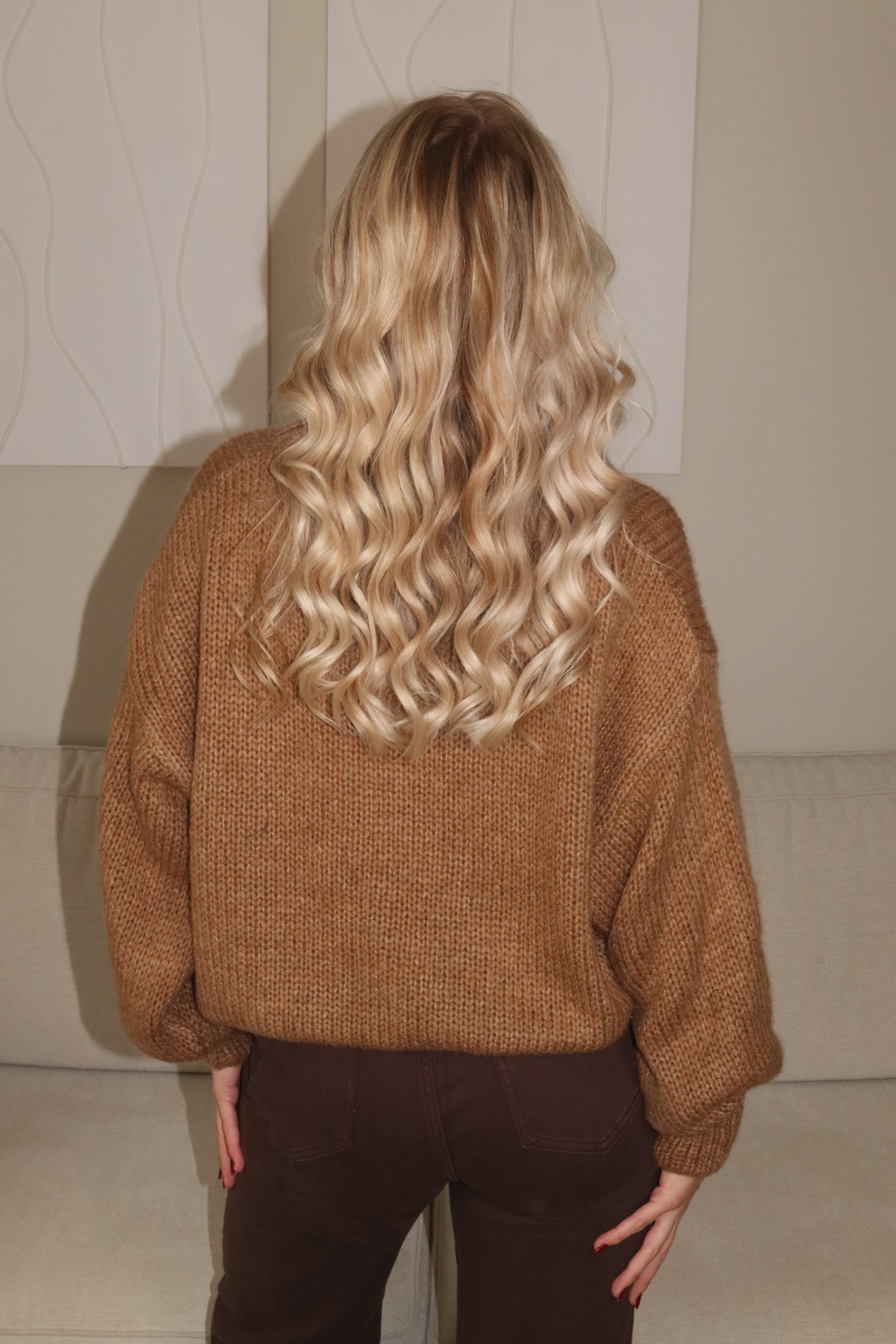 Sophia Knit Light Brown
