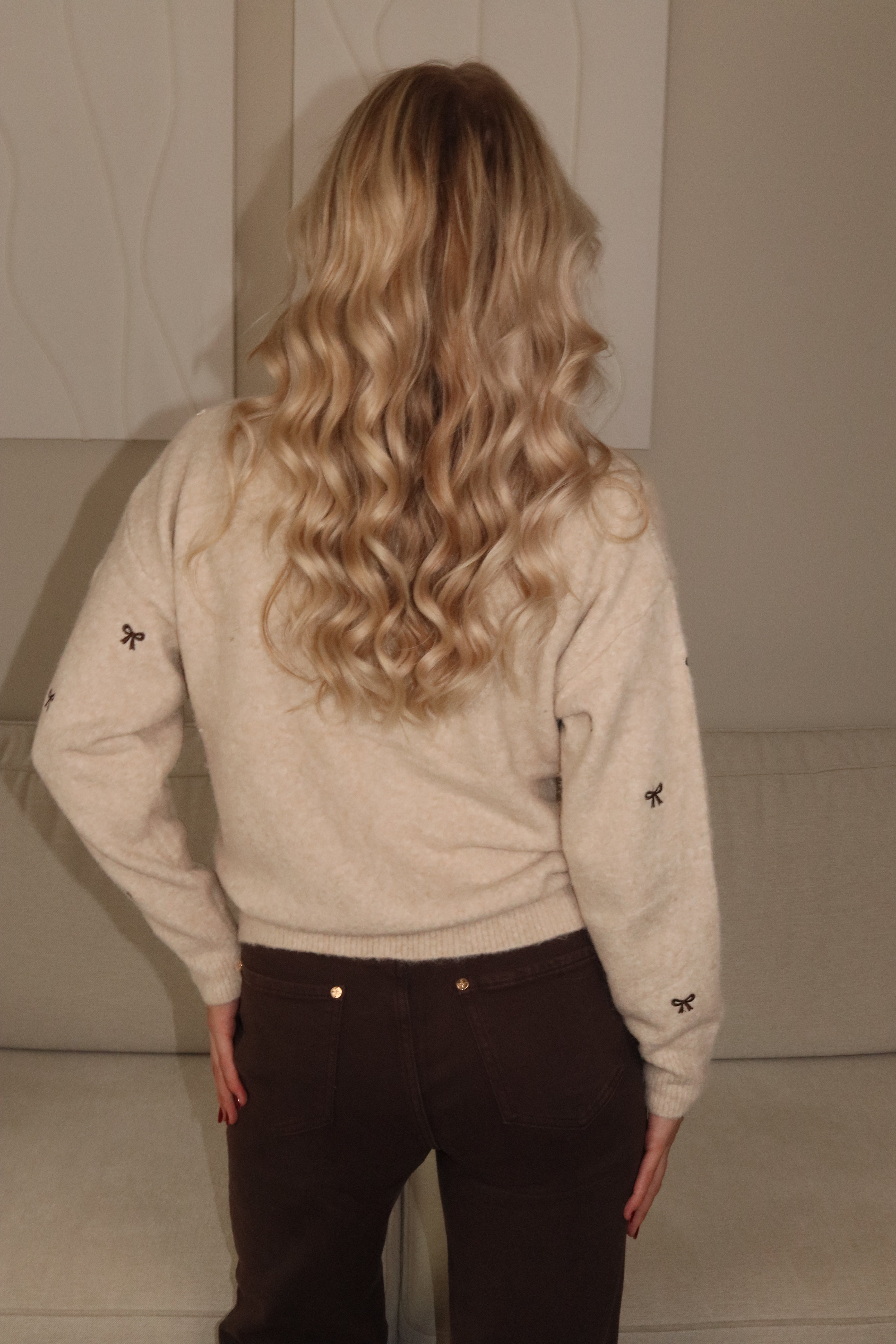 Bow Cardigan