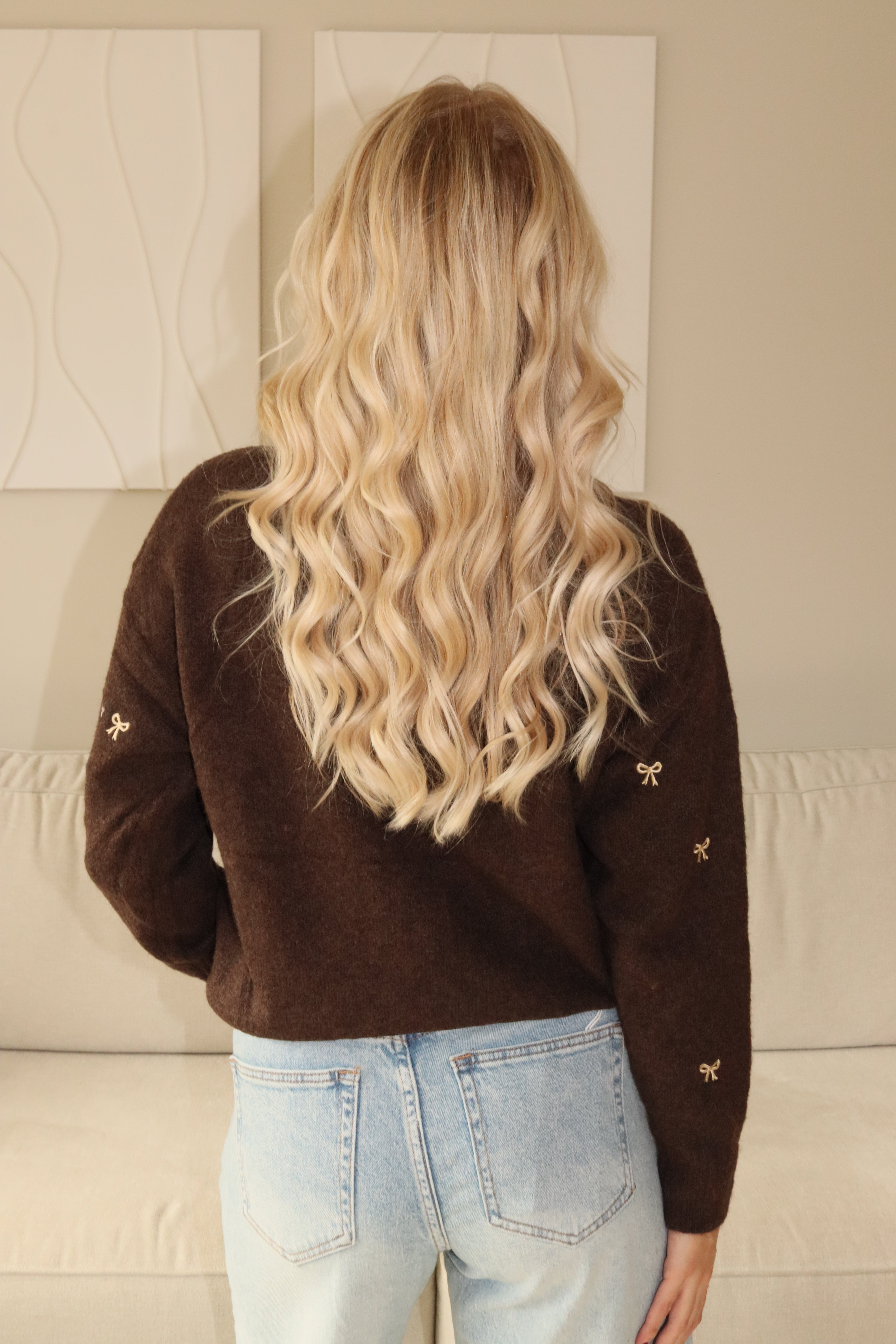Bow Cardigan